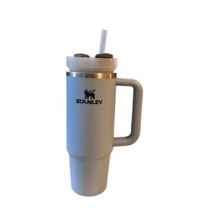 Stanley 30 oz Quencher H2.0 Tumbler Chambray Powder Coat with Straw Handle